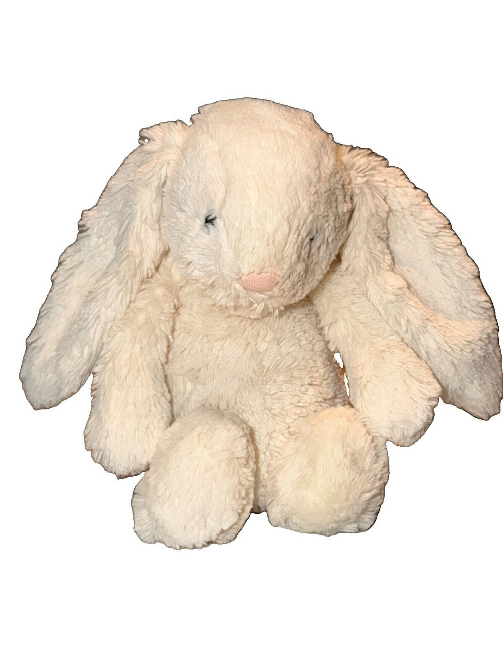 Jellycat BASHFUL CREAM BUNNY Rabbit Medium 12" Authentic Plush Toy Retired White
